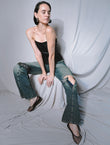 BELT-KNEE DENIM