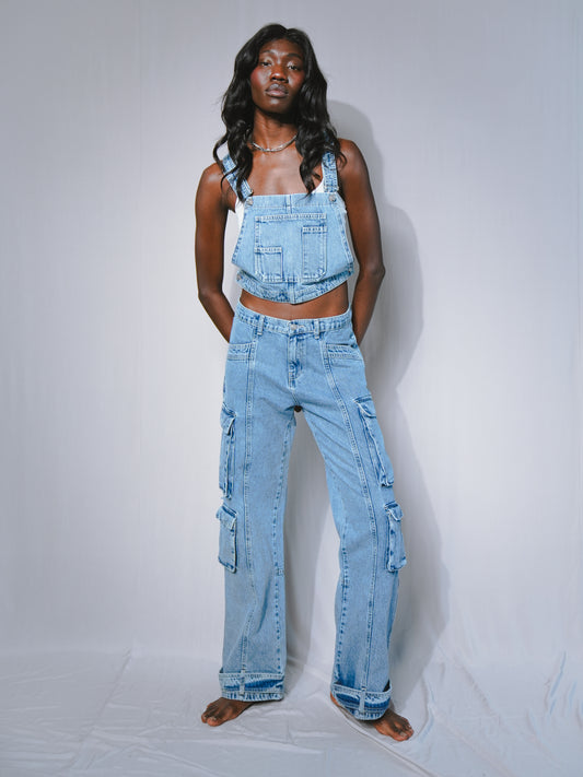 DENIM TOP LIGHT BLUE