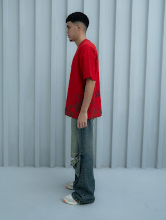 BELT-KNEE DENIM