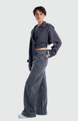 CROPPED TRENCH COAT